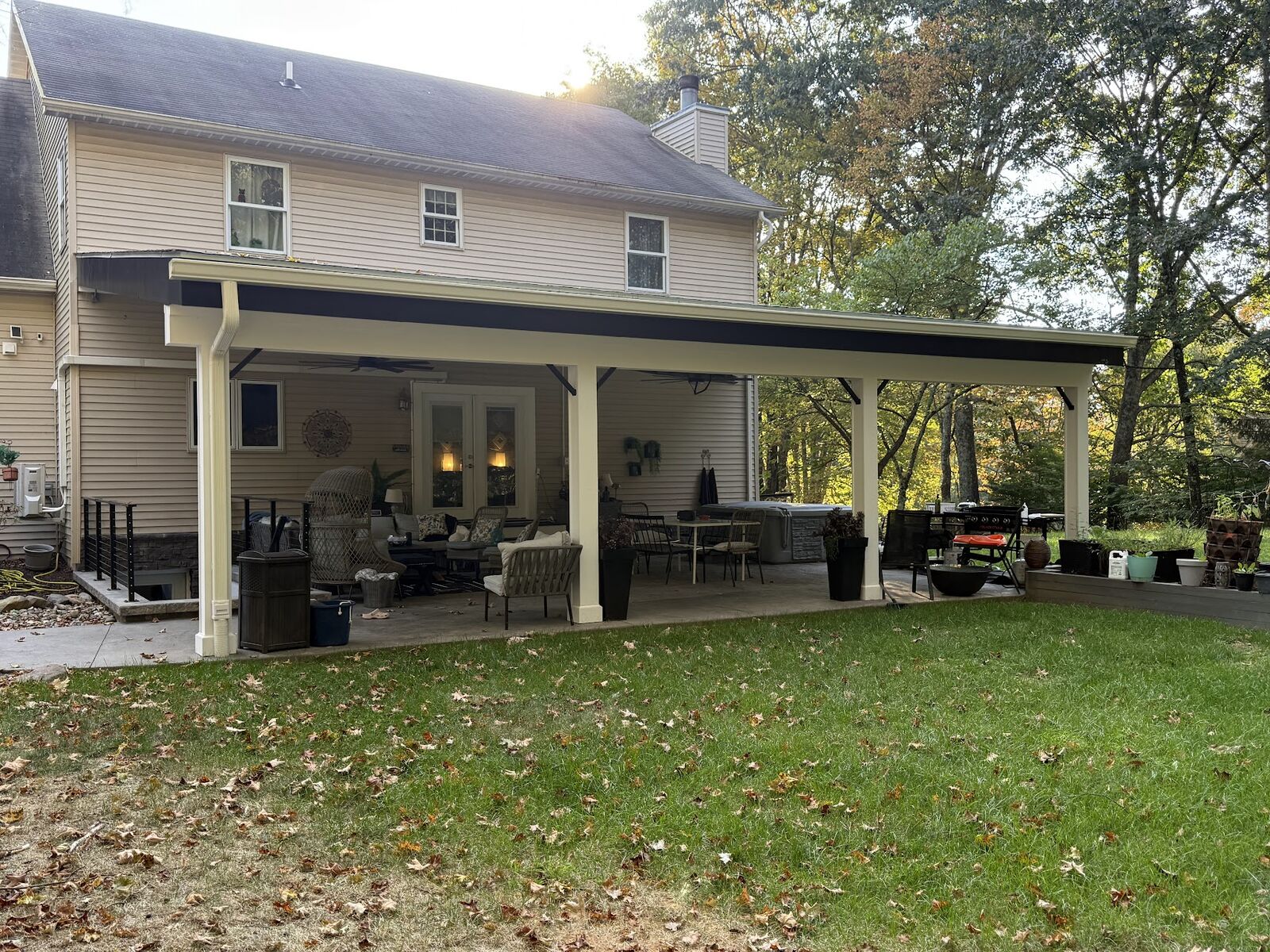 Covered Patio — Completed