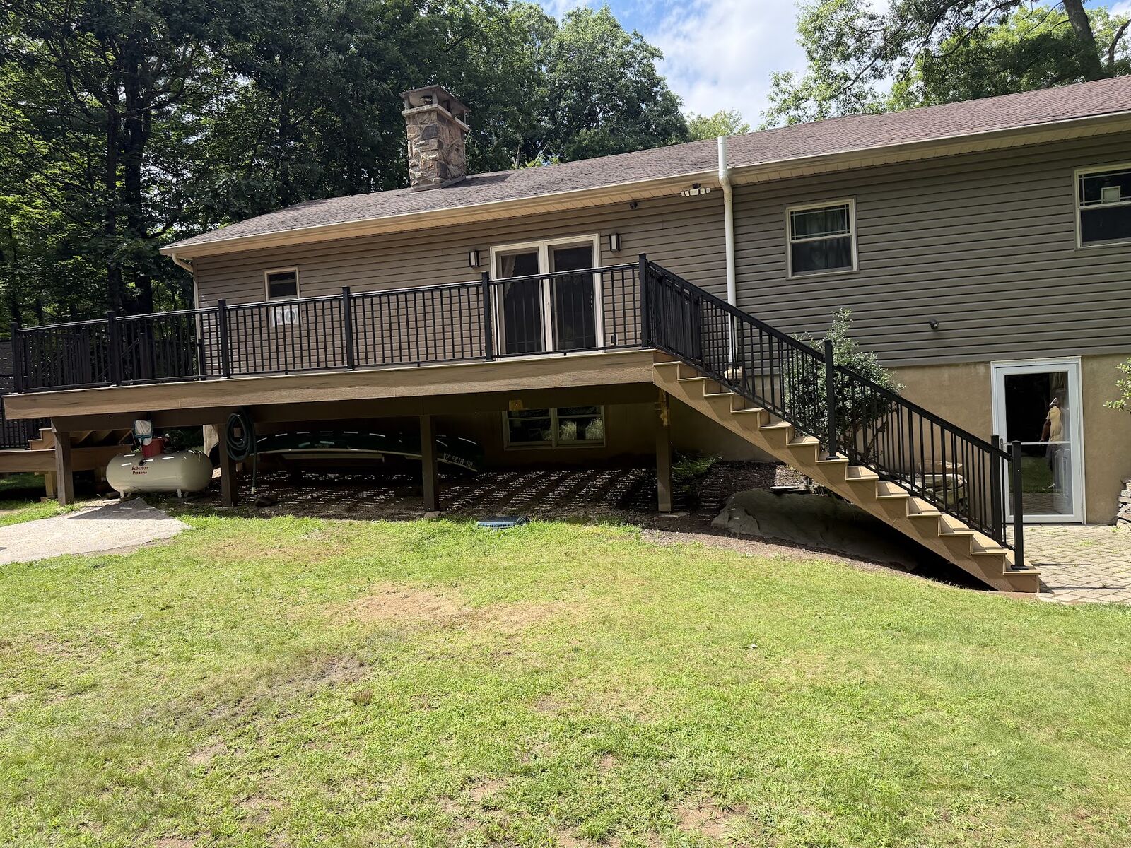 Composite Deck & Stairs