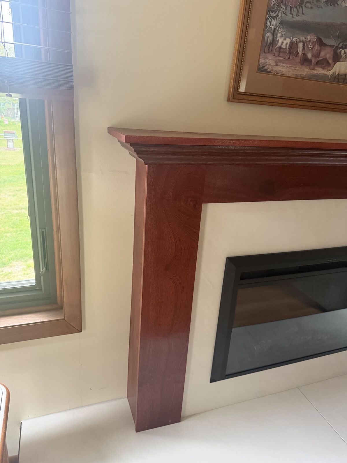 Custom Mantel Detail